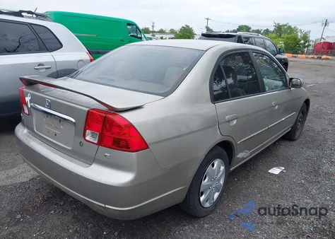 2003 Honda Civic Ex z USA, uszkodzony, nr VIN 2HGES26703H612958